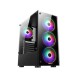 PC Power Crystal Glass PP-GS2404 BK Desktop Gaming Casing