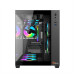 PC Power PG-H600 Iceland BK 6 X ARGB FAN Atx Gaming casing