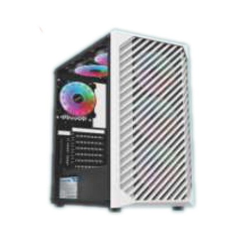 PC Power PP-GS2409 WH Z777 Mesh White ATX Desktop Gaming Casing PC Power PP-GS2409 WH Z777 Mesh White ATX Desktop Gaming Casing