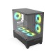 PC Power Sea View V2 PG-H35 BK ATX Desktop Gaming Case
