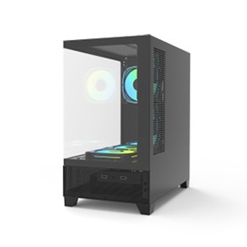 PC Power Sea View V2 PG-H35 BK ATX Desktop Gaming Case
