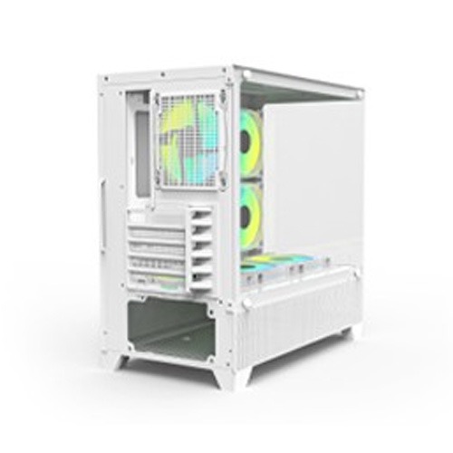 PC Power Sea View V2 PG-H35 WH ATX Desktop Gaming Case
