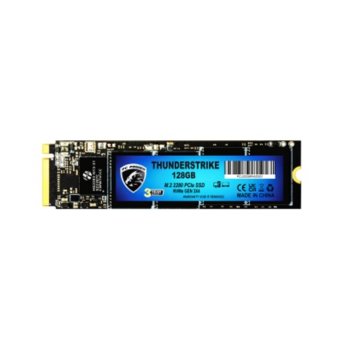 PC Power Thunderstrike 128GB NVMe M.2 2280 PCIe Gen3x4 SSD