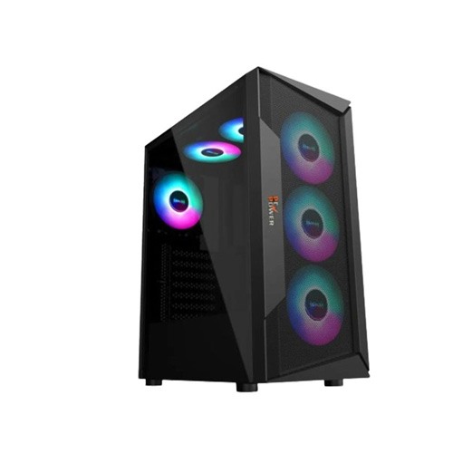 PC POWER VOX MESH PG200 ARGB ATX GAMING CASE BLACK