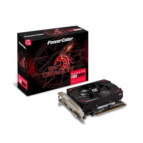 PowerColor Red Dragon Radeon™ RX 550 4GB GDDR5 AXRX 550 4GBD5-DH