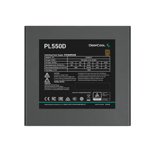 Deepcool PL550D 550W 80+ Bronze ATX 3.0 Power Supply