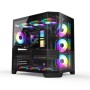 Revenger Air Box 7 ARGB Infinity Fans with Remote Controller Full Tower Black Desktop Gaming Case