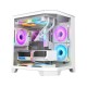 Revenger Air Box Mini 5 ARGB Infinity Fans Mid-Tower White Gaming Desktop Case