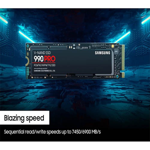 Samsung 990 Pro 4TB PCIe 4.0 M.2 NVMe SSD