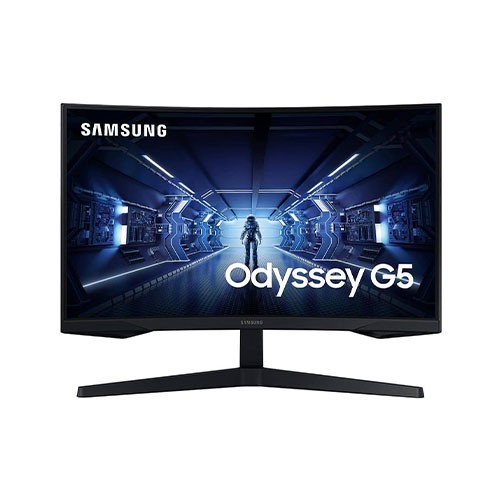 SAMSUNG LS27CG550EWX ODYSSEY G5 27 Inch165Hz Curved 2k QHD Gaming Monitor