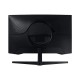 SAMSUNG LS27CG550EWX ODYSSEY G5 27 Inch165Hz Curved 2k QHD Gaming Monitor