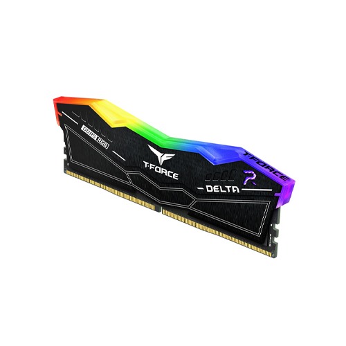 TEAM Delta RGB 16GB DDR5 6000MHz CL28 Gaming Desktop RAM TEAM Delta RGB 16GB DDR5 6000MHz CL28 Gaming Desktop RAM