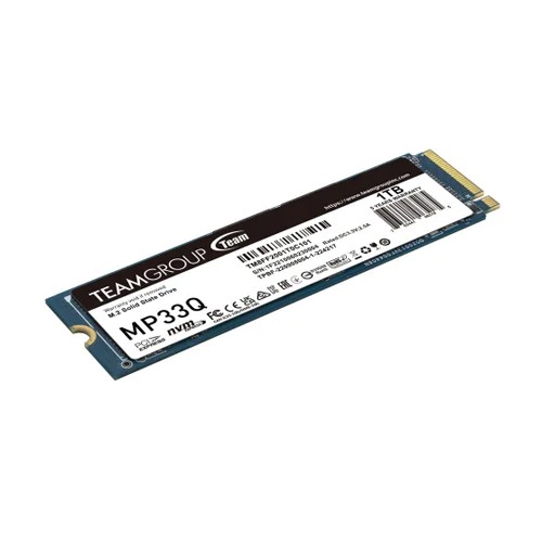 Team MP33Q 1TB M.2 2280 PCIe Gen3x4 NVMe SSD