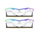 TEAM T-FORCE DELTA RGB 32GB (16GBx2) 6000MHz DDR5 Gaming RAM White TEAM T-FORCE DELTA RGB 32GB (16GBx2) 6000MHz DDR5 Gaming RAM White