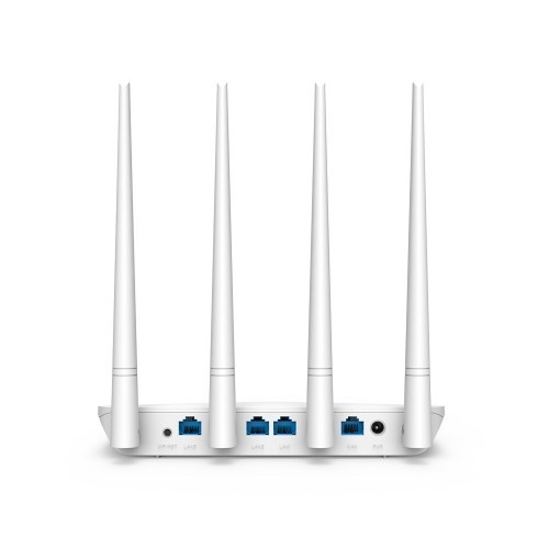 Tenda F6 300Mbps N300 4 Antenna Wifi Router (Flat Shape)