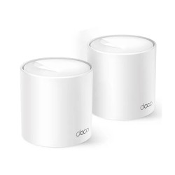 TP-Link Deco X10 AX1500 Dual-Band WiFi 6 Mesh Router (2 Pack)
