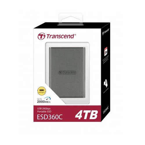 Transcend 4TB ESD360C Type-C Portable SSD