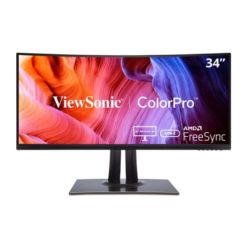 ViewSonic VP3481a ColorPro 34 inch Curved Monitor