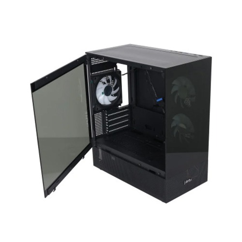 Virtu H50W Black Gold Gaming Casing Virtu H50W Black Gold Gaming Casing