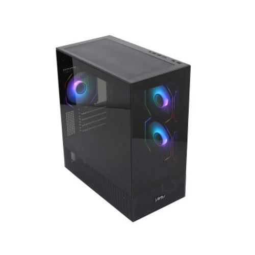 Virtu H50W Black Gold Gaming Casing Virtu H50W Black Gold Gaming Casing