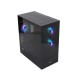 Virtu H50W Black Gold Gaming Casing Virtu H50W Black Gold Gaming Casing