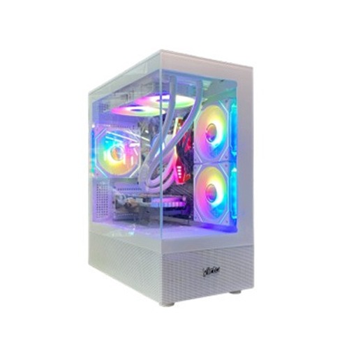 Virtu H50W White Gold Gaming Casing Virtu H50W White Gold Gaming Casing