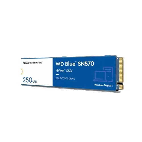 Western Digital Blue SN570 250GB M.2 2280 PCIe NVMe SSD