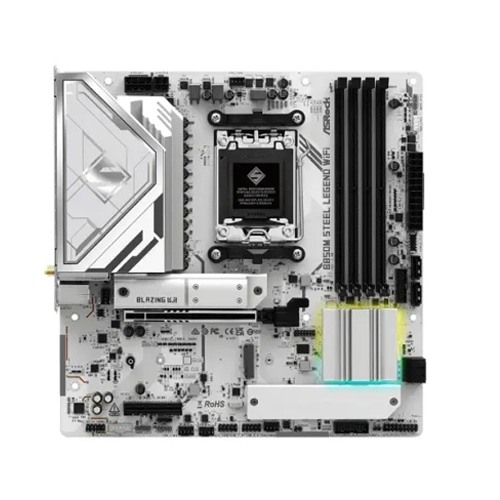 ASRock B850M STEEL LEGEND WIFI AM5 DDR5 mATX Motherboard