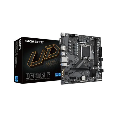 GIGABYTE B760M E DDR5 Micro ATX Motherboard