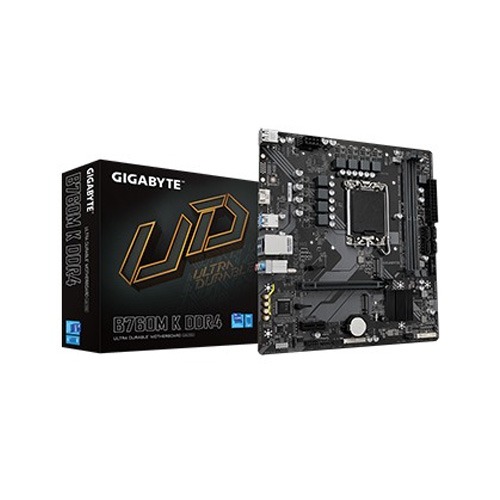 Gigabyte B760M K DDR4 14th/ 13th /12th Gen LGA1700 Intel Motherboard Gigabyte B760M K DDR4 14th/ 13th /12th Gen LGA1700 Intel Motherboard