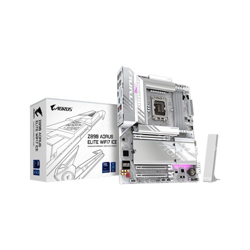GIGABYTE Z890 AORUS Elite WIFI7 ICE Motherboard GIGABYTE Z890 AORUS Elite WIFI7 ICE Motherboard