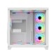 PC POWER ICEBERG V2 GAMING CASE WITH 650W PSU AND 10 ARGB FAN (White)