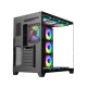 PC POWER ICEBERG V3 GAMING CASE  WITH 10 ARGB (BLACK)