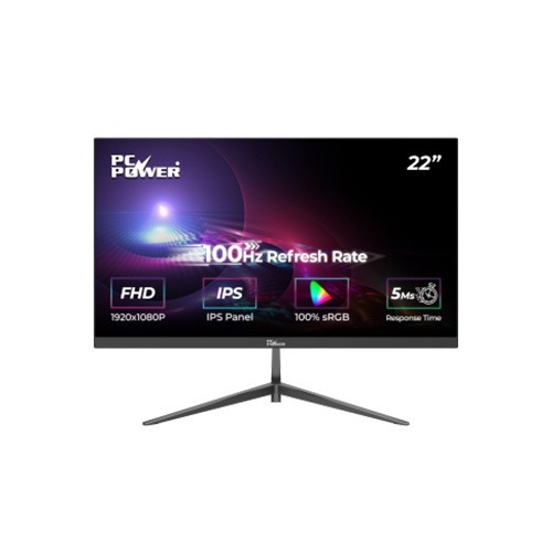 PC Power PCGM-King22 21.45-Inch IPS FHD 100Hz ELED Borderless Monitor PC Power PCGM-King22 21.45-Inch IPS FHD 100Hz ELED Borderless Monitor