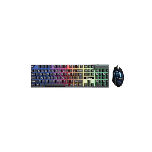 Pc Power PGC801TA01 RGB Wired Black Gaming Keyboard & Mouse Combo with Bangla
