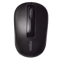 Rapoo M10 Plus Wireless Optical Mouse - Black