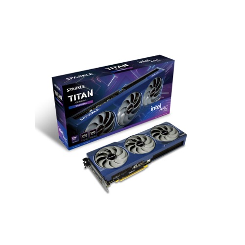 Sparkle Arc B580 TITAN OC Black 12GB GDDR6 Graphics Card