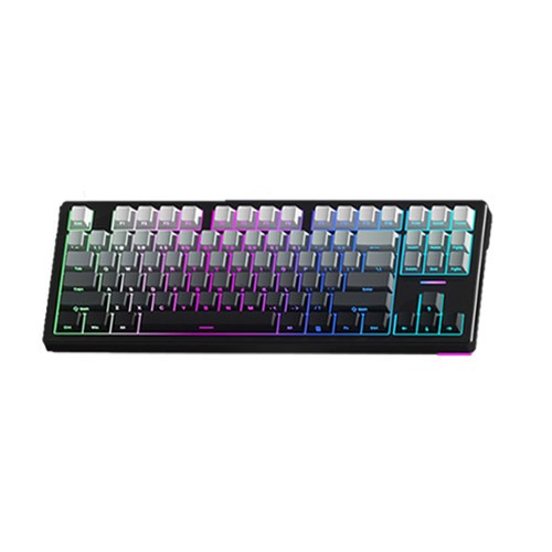 WEIKAV WK87 RGB Gasket Hot Swap 2.4G Wireless E-sport Mechanical Keyboards