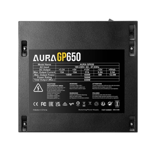 Gamdias AURA GP650 650W Power Supply