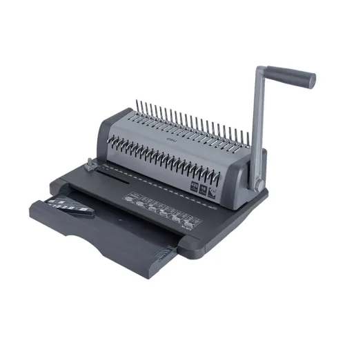 Deli E3873 425 Sheets Comb Spiral Binding Machine