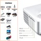 AUN AKEY8 Android 6000Lumens Smart Portable Projector 