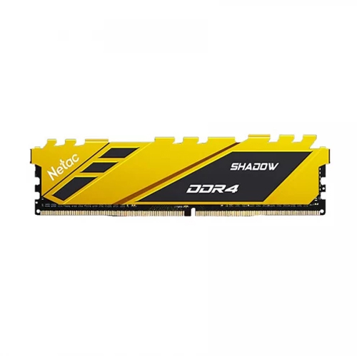 Netac Shadow 16GB DDR4 3200MHz Yellow Desktop RAM