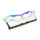 TEAM T-FORCE DELTA RGB 32GB (16GBx2) 8000MHz DDR5 Gaming RAM White