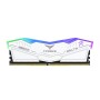 TEAM T-FORCE DELTA RGB 32GB (16GBx2) 8000MHz DDR5 Gaming RAM White