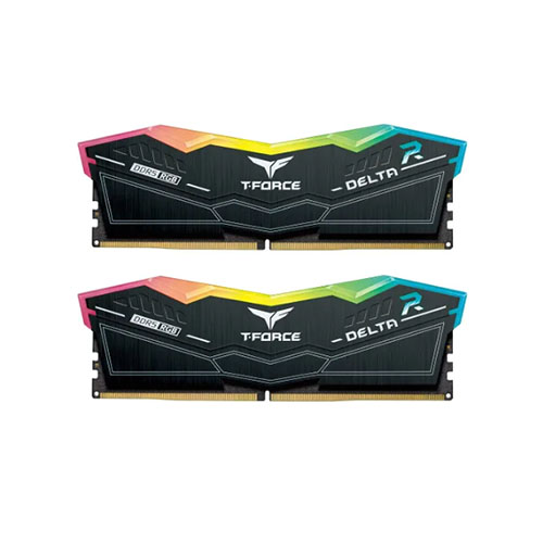 TEAM T-FORCE DELTA RGB 32GB (16GBx2) 7200MHz DDR5 Gaming RAM