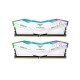TEAM T-FORCE DELTA RGB White 32GB (16GBx2) 7200MHz DDR5 Gaming RAM