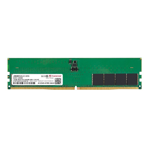 Transcend 32GB JM DDR5 4800 U-DIMM Desktop RAM