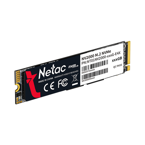 Netac NV2000 512GB M.2 2280 PCIe 3x4 NVMe SSD Netac NV2000 512GB M.2 2280 PCIe 3x4 NVMe SSD