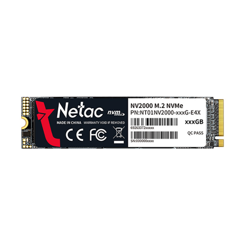 Netac NV2000 256GB M.2 2280 PCIe 3x4 NVMe SSD