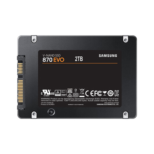 Samsung 870 EVO 2TB 2.5 Inch SATA III SSD Samsung 870 EVO 2TB 2.5 Inch SATA III SSD